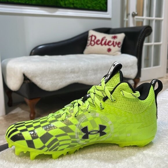 Under Armour Spotlight Select 3 MC AA Jr. Youth Football Cleats - Picture 3 of 7